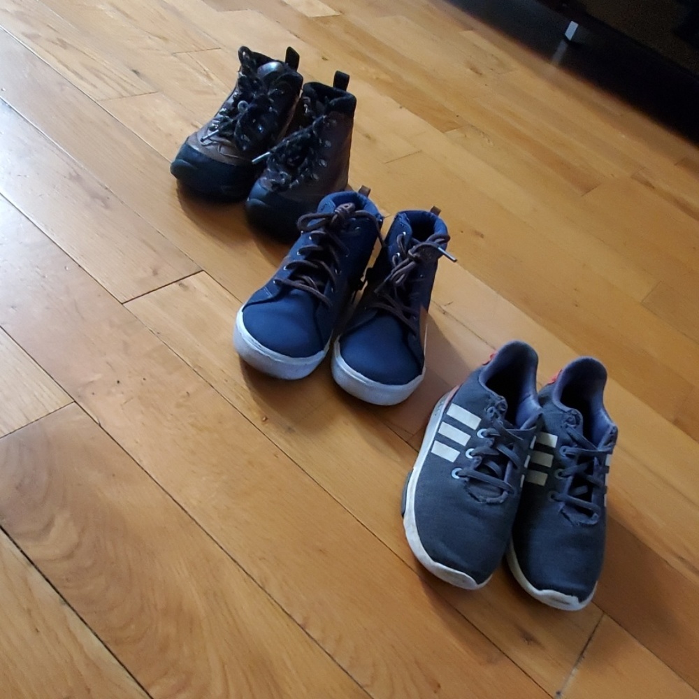 Timberland,adidas,cat & jack shoes boots BUNDLE
